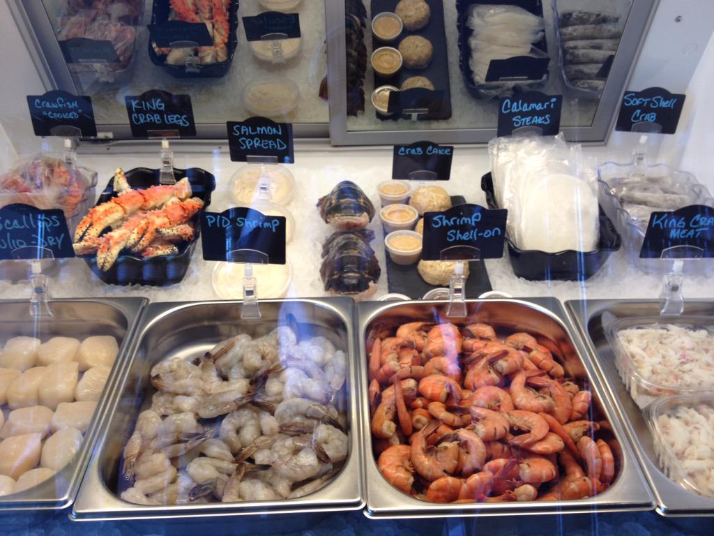 Tyrian_Blue's tweet photo. Catfish, cod, flounder, halibut, monkfish, King Crab legs and more await you at Tyrian Blue today. #LKN #FreshFish http://t.co/ZXxDPJbiiW
