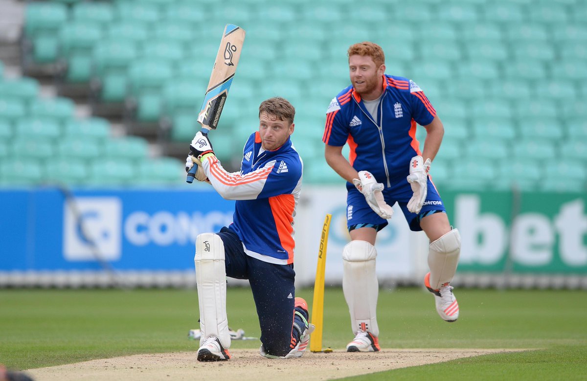 ICC's tweet photo. #Ashes preparations heat up at the Oval ahead of the 5th Test on Thursday, who will be the star man? #EndvAus http://t.co/qznPjv9kdC