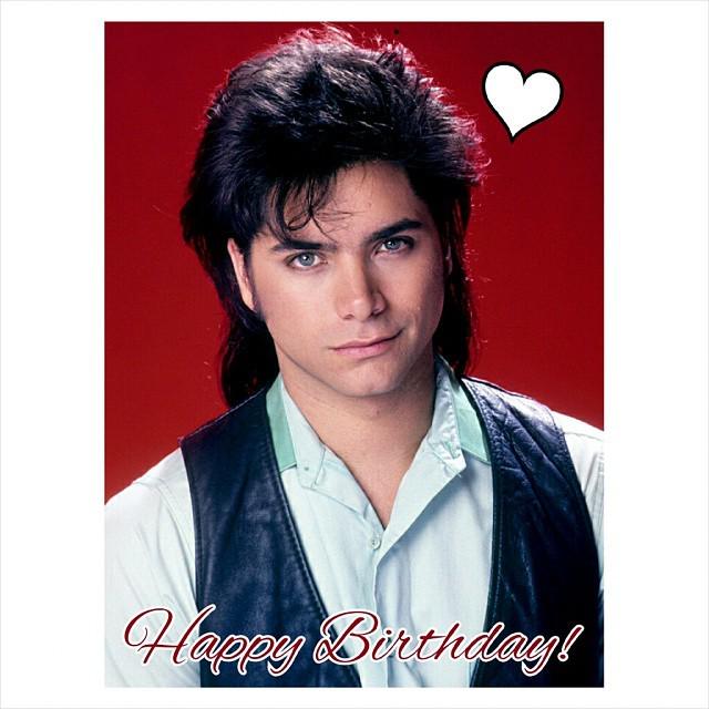A big happy birthday to this wonderful, talented & handsome man John Stamos    You are p 