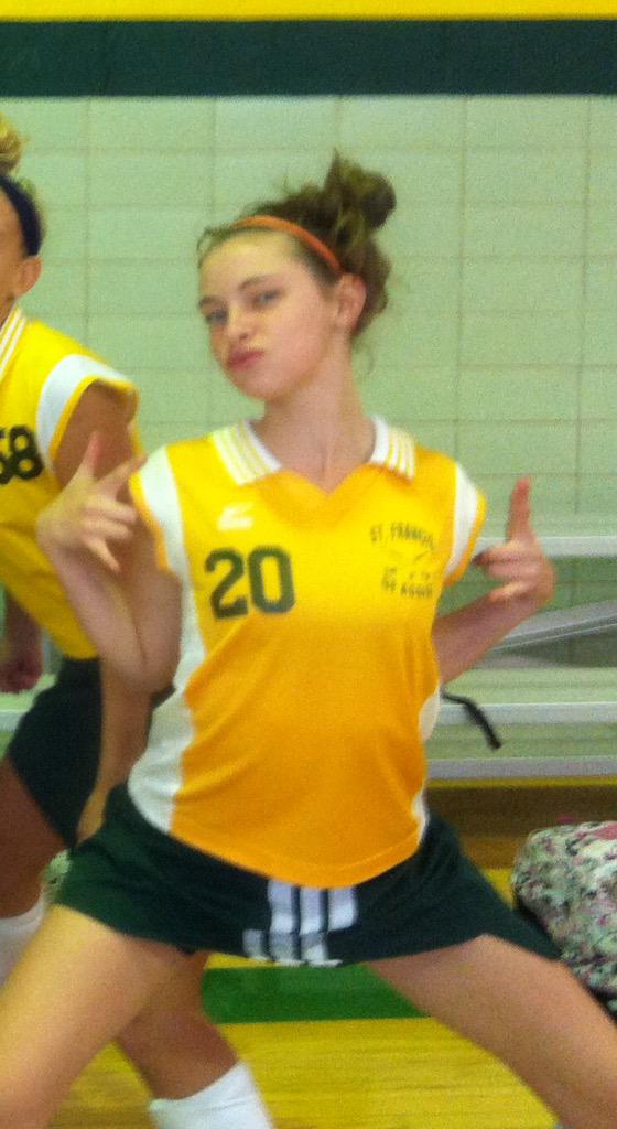 kaylee_lennon's tweet photo. hbd mag!!! and I would just everyone to know that this was 8th grade. #yeSFA #betty @_maggiewelsh http://t.co/mgZzaqQrA7