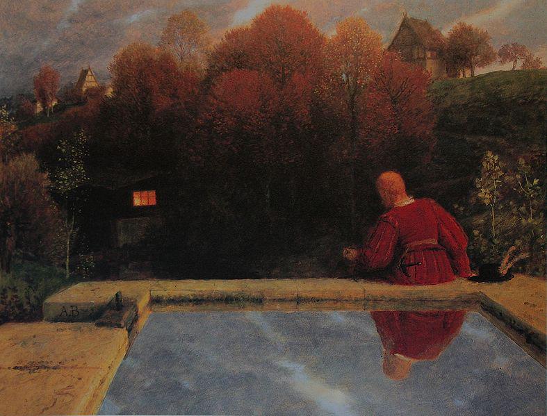 What Did Arnold Bocklin Look Like  in 1887 