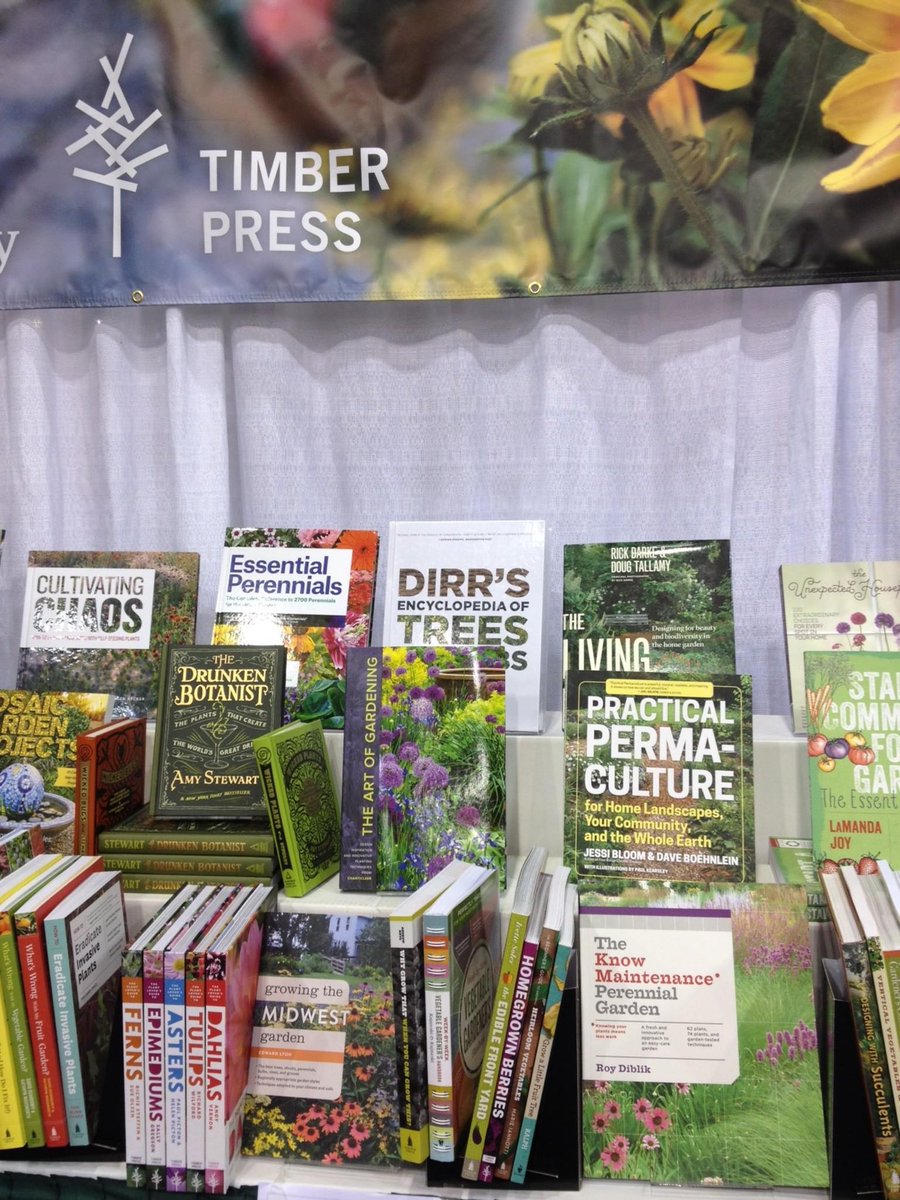 timberpress's tweet photo. Join us at booth #422 and find out what's new in garden publishing! http://t.co/W68dSUFKiq #igcchicago http://t.co/K34IJZHKK8