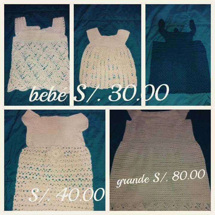 ceaesc's tweet image. Vestidos tejidos a crochet