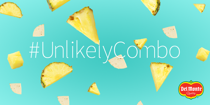 Pineapple & Pepper Jack. #UnlikelyCombo