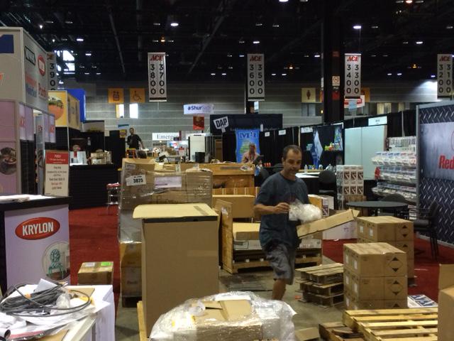 downingexhibits's tweet photo. @SherwinWilliams is getting prepared for the #acefall15 http://t.co/F5nspT1ms0