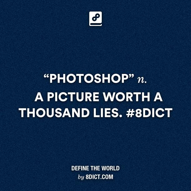 HipDict's tweet photo. Only photoshop is real in those photos. #8dict
http://t.co/STULusCoHH http://t.co/rzMJBdZ88e