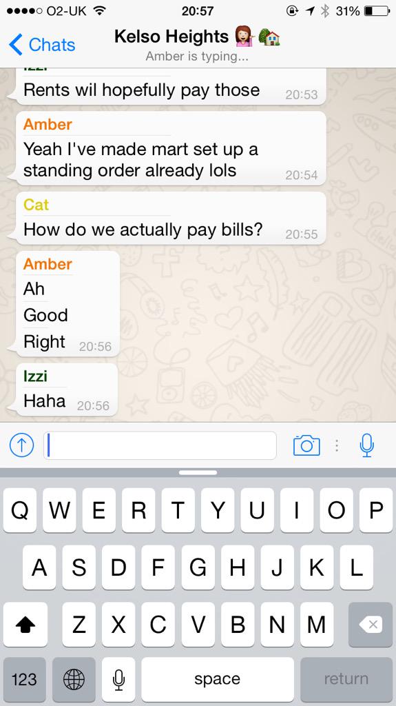 isabellaHYZOVA's tweet photo. "How do we pay bills?" Lol @amberedey @izzihalewood #whatismoney #whatisbeingagrownup http://t.co/uUTUpwMVwz