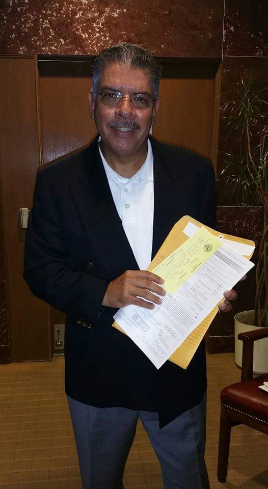 RolandforHOU's tweet photo. Today the paperwork is official, but I've been working to help District H for a long time. Vote Chavez Nov. 3rd! http://t.co/1mGggv72mw