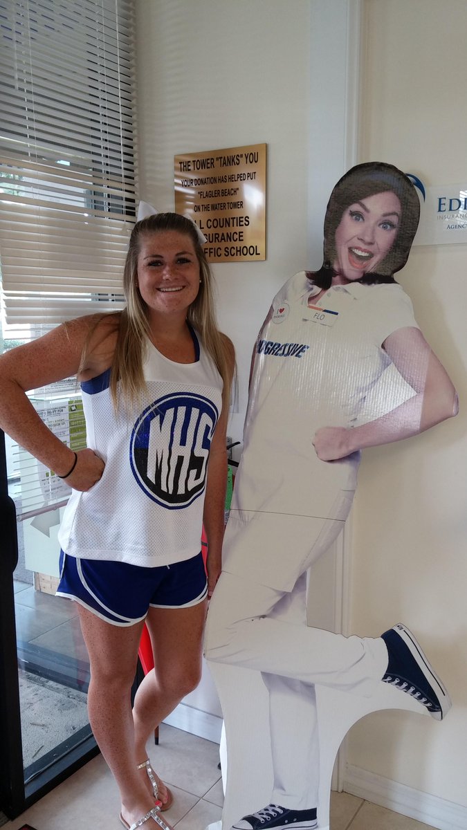 AllCountiesIns's tweet image. #FLInsurance We have a real live cheerleader in our office. Hangin' with Flo today! aciaonline.com