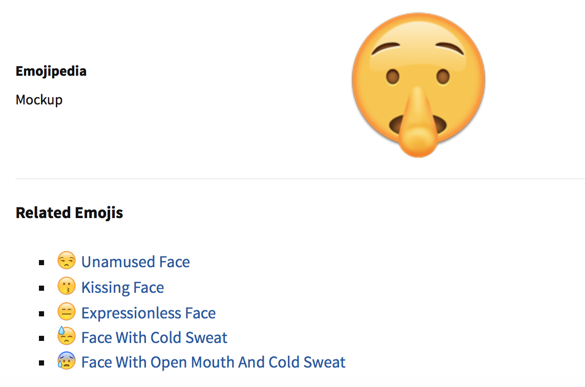 Lying Face Emoji