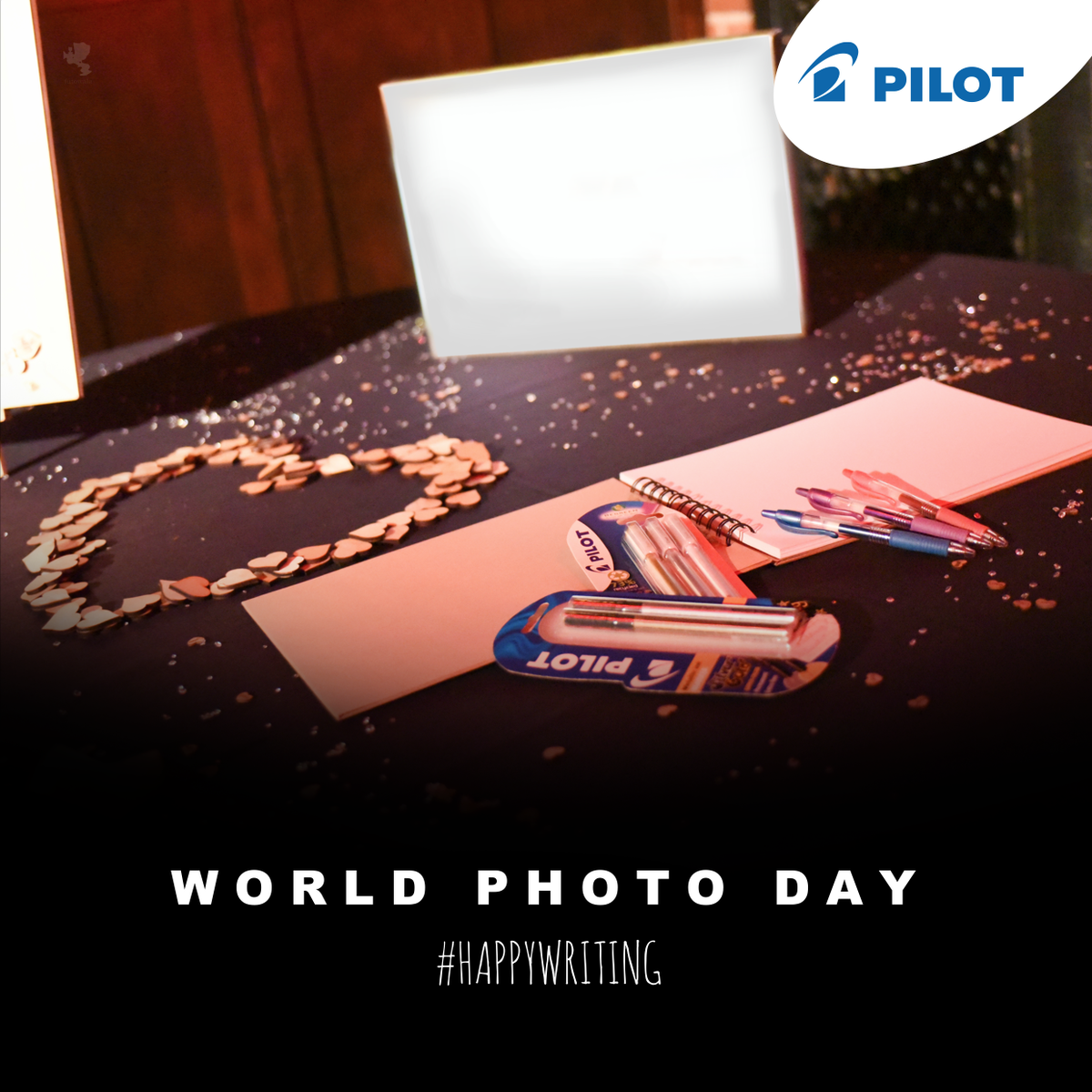PilotPenUK's tweet photo. Happy #WorldPhotoDay! Tweet us your fav photo tagged #PilotPic & you could win a bundle of Pilot pens :) e:23.59 20/8 http://t.co/BsSG6NsQEA