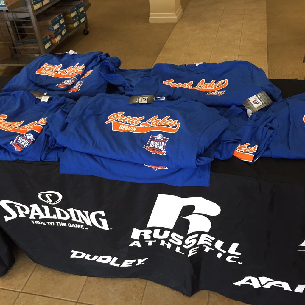 Pick up your official #LLWS spirit shirt to support your home town <a href="/BGEastLL/">BG East</a> team while supplies last for $20.