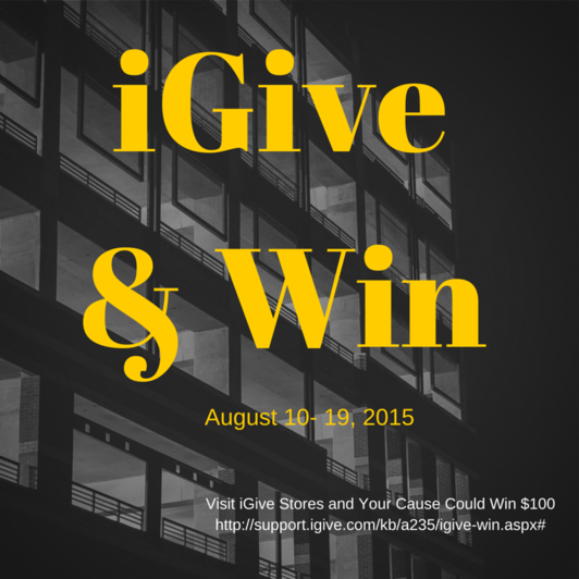 rgrossha's tweet photo. You have until 11:59 pm CST to visit iGive Stores for a chance to win. Shelby E. won $100 for Dog Town Canine Rescue. http://t.co/mtdE2yhtfW