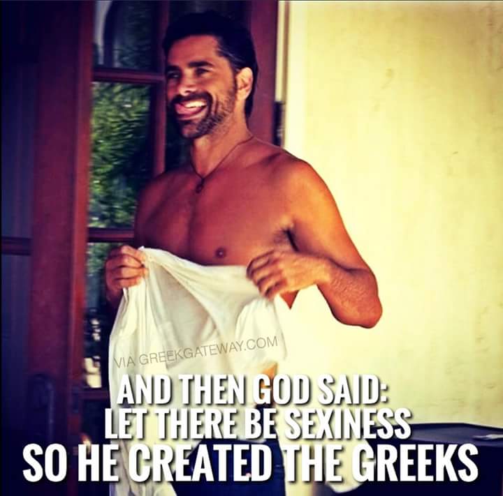 Happy Birthday to the prettiest of all Greek men, John Stamos. 