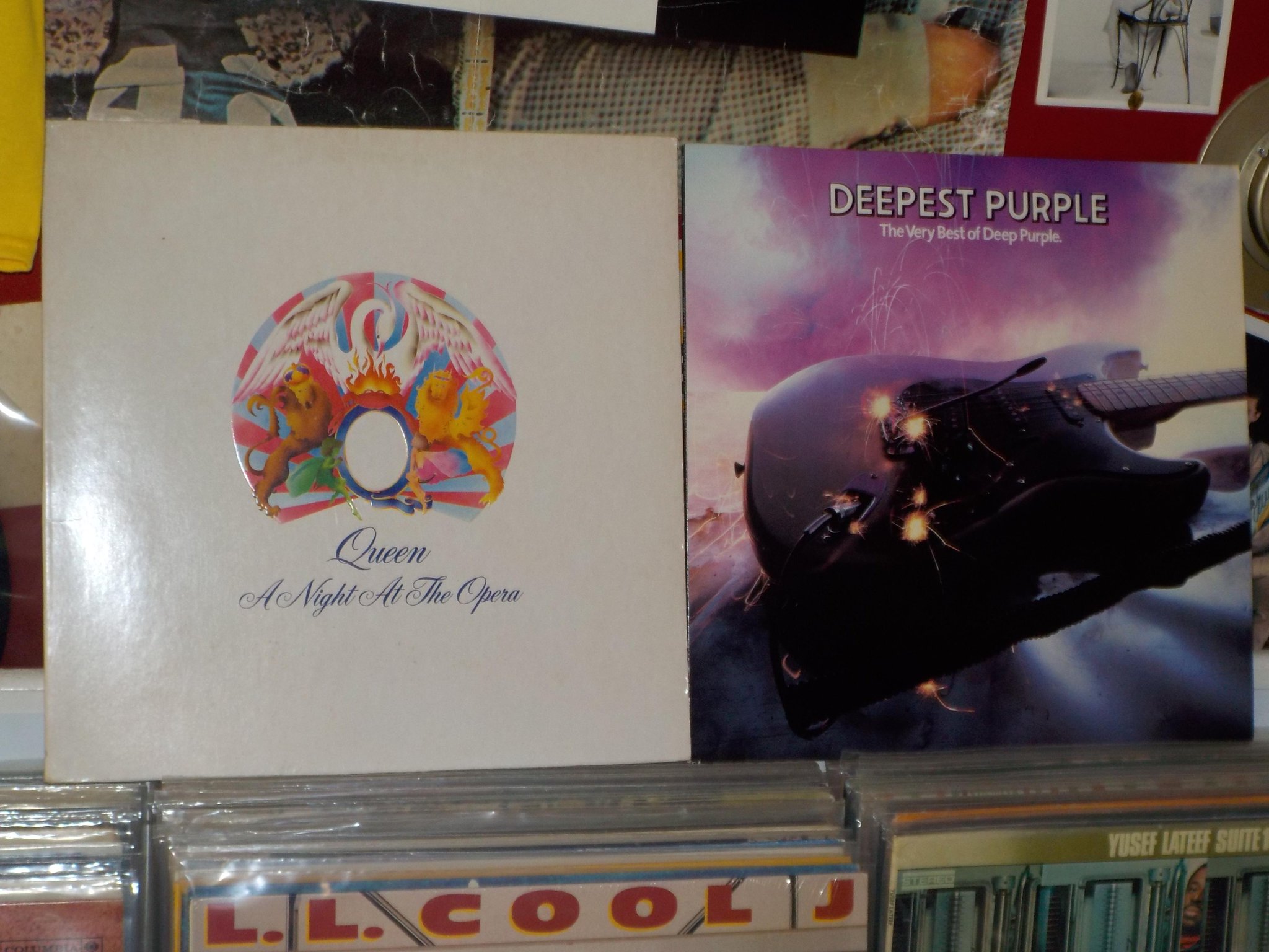 Happy Birthday to John Deacon of Queen and Ian Gillan of Deep Purple 