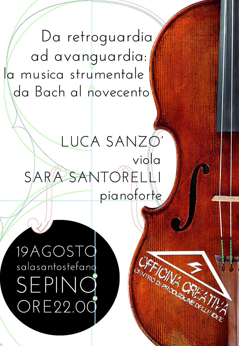 CreativaOff's tweet image. Stasera, ore 22.00. #concerto per #viola e #pianoforte. #imperdibile. #sepino