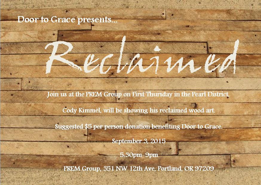 DoorToGrace's tweet photo. First Thursday in the Pearl District with Door to Grace! Invite your friends. http://t.co/umsc6Zwbkz