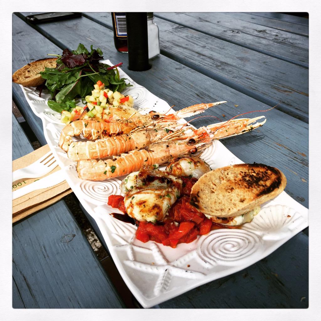 I hate posting photos of food, but the Fish Basket in Rosscarbery is a special fish&amp;chip van #WildAtlanticWay