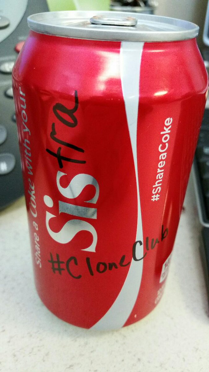 OrphanBlack's tweet photo. #OrphanBlack fan hack. http://t.co/90l5dop9Tl @cocacola http://t.co/GtxDshpIvu