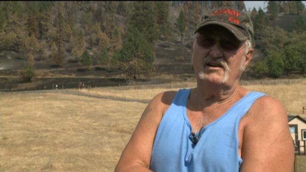 KREM2's tweet photo. A feel good story for you! Kamiah man saves neighbor's home from wildfire. http://t.co/U7EJoU0yu9 #Help2WA http://t.co/EqgL4L4n6D