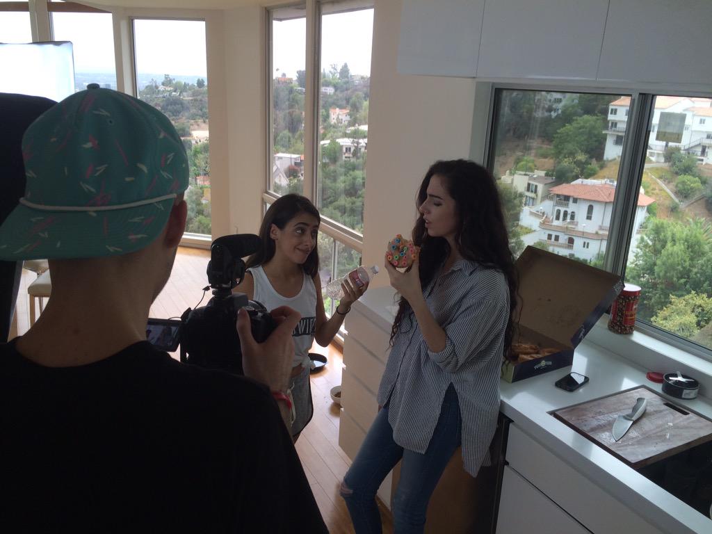 GrantLinden's tweet photo. A behind the scenes shot from our new channel @SORRYWP! Our first video will be up tomorrow! #sorrywrongperson http://t.co/bY6pKPrYit