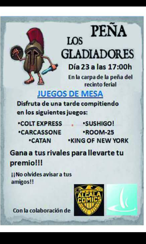 Peña Los Gladiadores tweet media