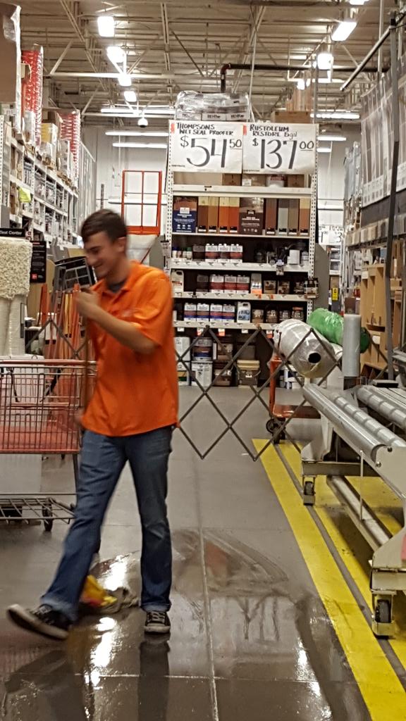 In a crisis met and stores Associates come together to put 3906 back together again