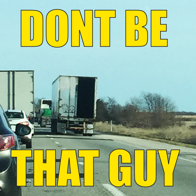 TruckersReport's tweet photo. Q2: What's something embarrassing that you've done on the road? :) #TruckersChat http://t.co/ryc4OZyxQ3