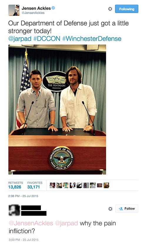 FindMeImYours's tweet photo. In defense of #fangirling on the internet @_supernatural_
http://t.co/kL1qqbZ9av http://t.co/is53OdKUr1