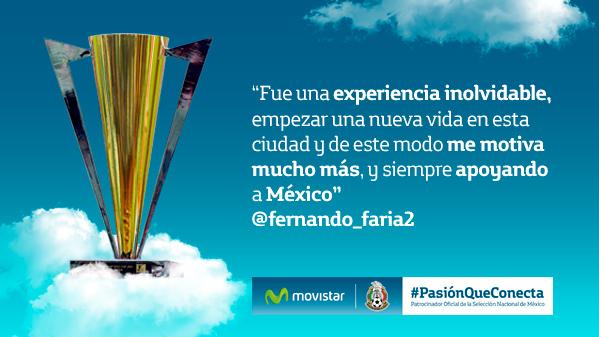 MovistarMX's tweet photo. .@fernando_faria2 nos visitó en el #TourDeCopas, esta fue su experiencia. Apóyalo con tu FAV y RT. #PasiónQueConecta http://t.co/EcXsdxsznk