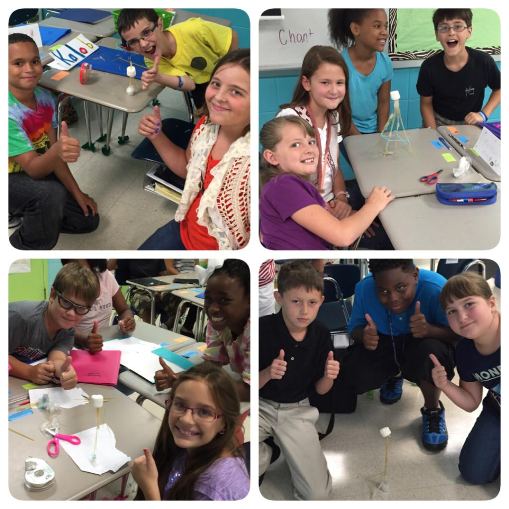 April_Harris1's tweet photo. Forgot to tweet my marshmallow activity winners the other day. Great team work!! http://t.co/OACVfBwHdl