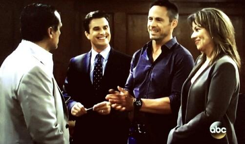 GHGeneralTruth's tweet image. #GH Truth: It's official - @NancyLeeGrahn is beyond lucky. Alexis has the hottest baby daddies. Ever. #theyknowit 😏😂🍓