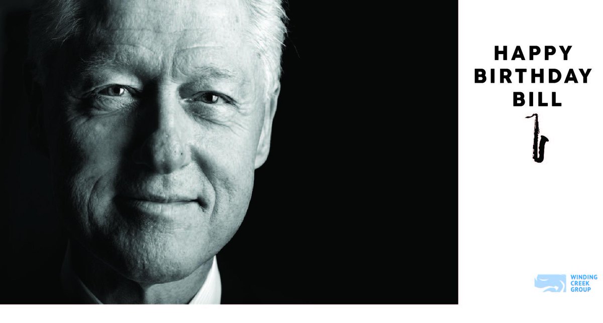 WCGroup's tweet photo. Happy Birthday @billclinton ! http://t.co/b1vn7hKJiQ