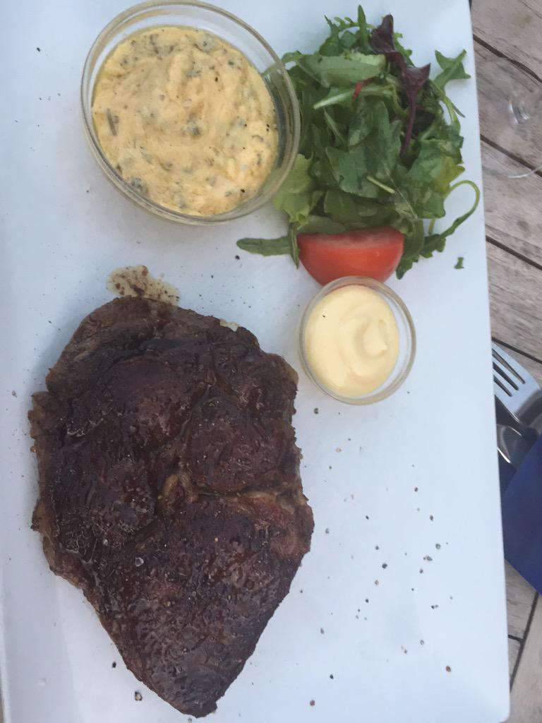 Just enjoyed a quick trip to #Belgium Steak was delicious!