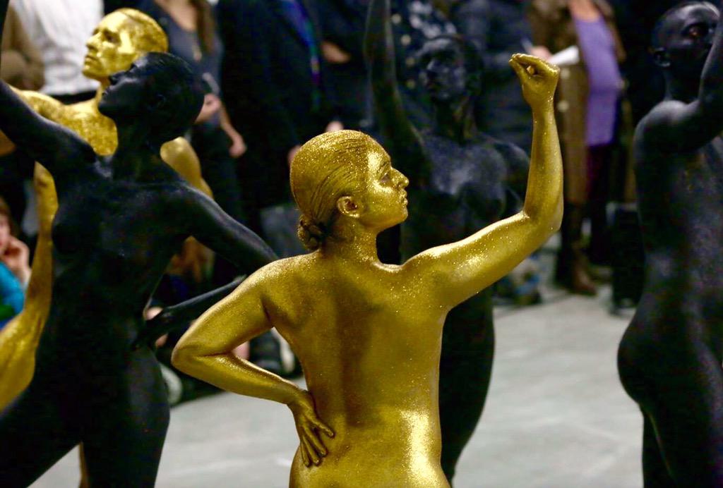 PerformaNYC's tweet photo. See #Performa15 in print in @ArtinAmerica ’s latest issue! And here's a memory of #Performa13 with #EddiePeake! http://t.co/K7UUcValhX