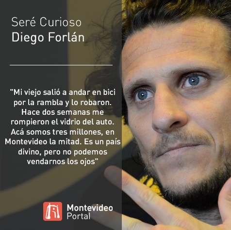 CAPFrases's tweet photo. "Es un pais divino, pero no podemos vendarnos los ojos" Diego Forlan @portalmvd #SereCurioso http://t.co/c5BN3UjrqA