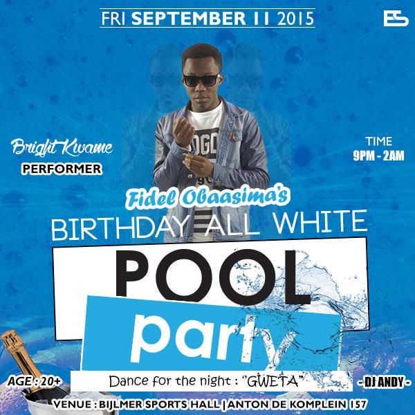 bkrecordz's tweet image. FIDEL OBAASIMA'S BDAY POOLPARTY #WEGONNAMAKEITHAPPEN #BRIGHTKWAMERECORDS