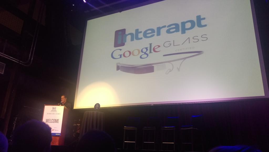 ankg's tweet photo. Thanks @EnterpriseLou for the kind words on @Interapt @googleglass #glassatwork #ecsignature http://t.co/06Omo0sZ58