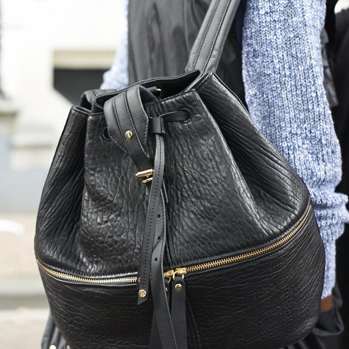 banana republic leather backpack