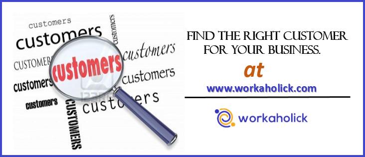 workaholick_'s tweet image. Find right #customers for your #business at #Workaholick