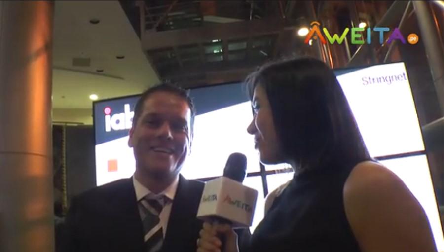 iabperu's tweet image. #PremiosDigi2015 @eduardosolis &quot;...De incentivar la industria Digital a premiar su excelencia&quot; goo.gl/phwmzF