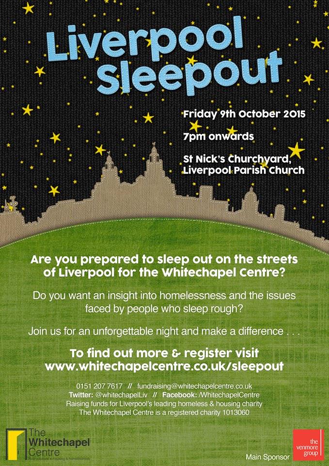TraceyH4WHM's tweet photo. #LiverpoolSleepOut #Friday09Oct2015 #StNicksChurch #Liverpool #7pm
@WhitechapelLiv  http://t.co/0It7hbh3mf
#SleepHERs http://t.co/5oCG5YCfq5