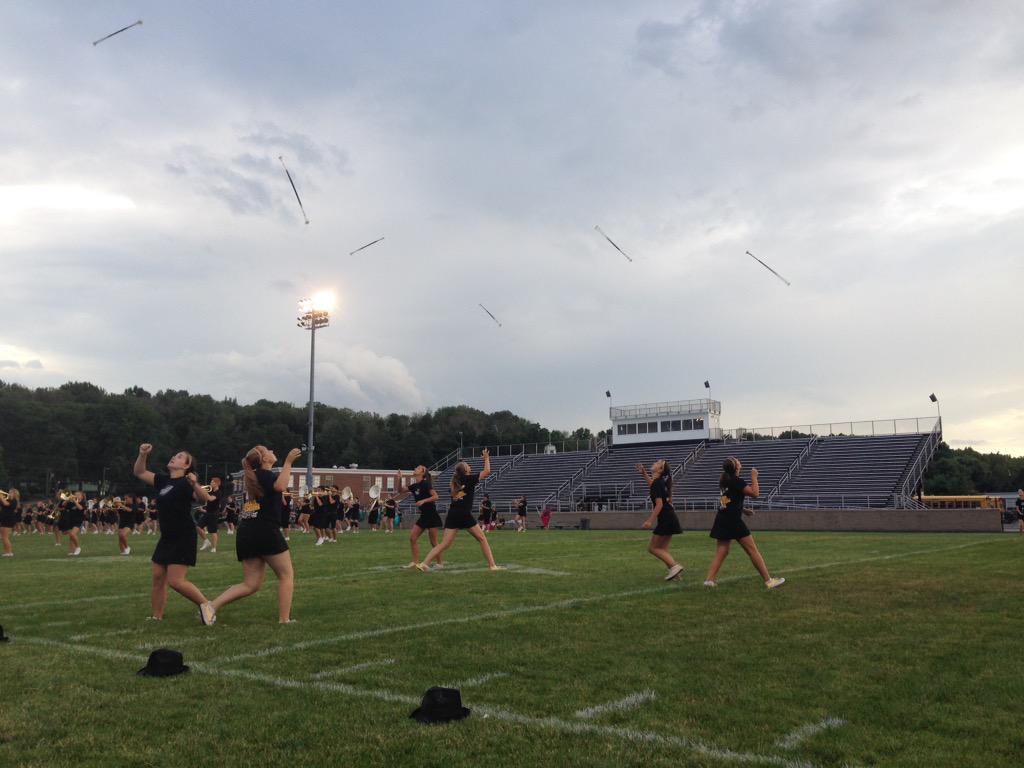 RLSD_Beavers's tweet image. And to close things out for Meet the Team Night: The Riverside Marching Band! #RiversidePride