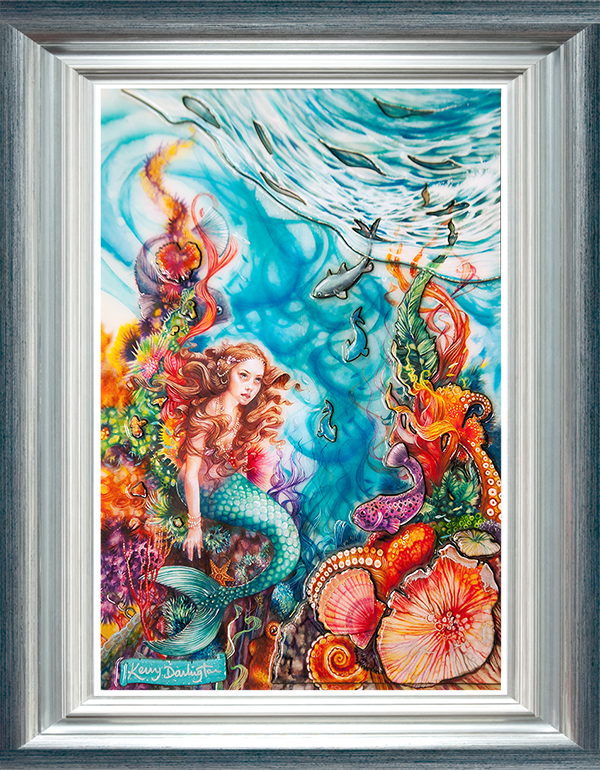 CoastGalleries's tweet photo. New release by Welsh Artist @kerrydarlington available to pre-order now. 
"The Little Mermaid” RRP £795.00 http://t.co/591dvpd1g6
