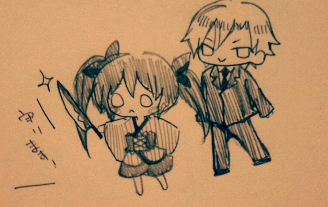 ㅎ ㅎ On Twitter ふぁぼされただけ普段描かない好きなカップリング 11rt有り難うございましたっっ 包丁さんのうわさ より優葵 優秋兄好きなので自然と優葵に 包丁さんのうわさ小説一巻では葵ちゃんが優秋兄を語るとこちょこっとあった気がしたなぁ Http