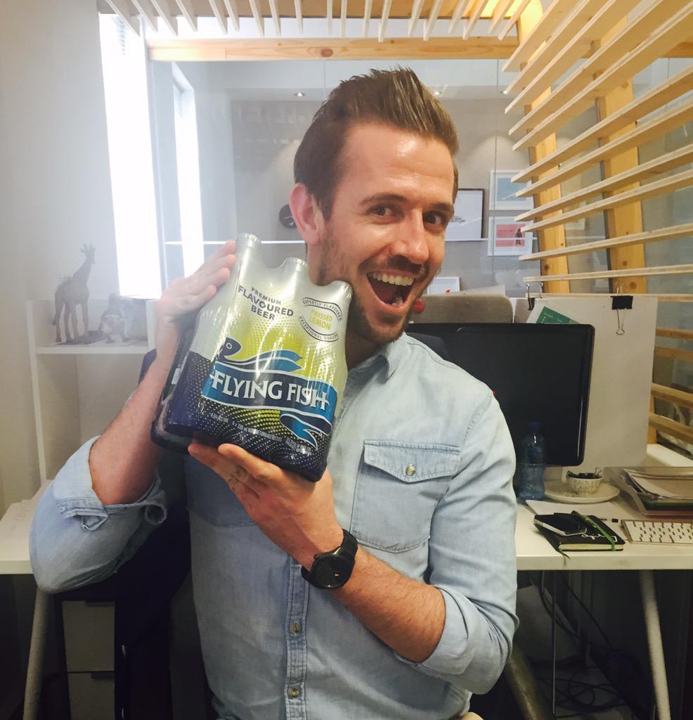 The <a href="/Awielicious/">Awielicious</a> loving his <a href="/FlyingFishSA/">FlyingFish</a>! #love #bliss #best