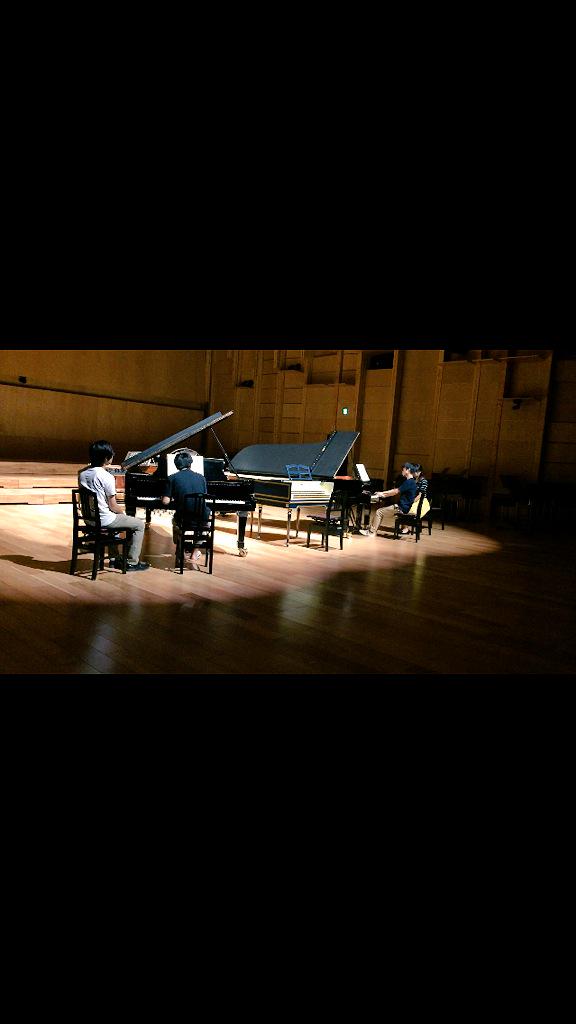 JSolfege's tweet image. 【ゲネプロ】今日は実際に会場となる第6ホールにてゲネプロを行いました。どの演奏もかっこよくてワクワクします！9/6は8:45に整理券をゲットして11:00に第6ホールへ（＾ω＾）