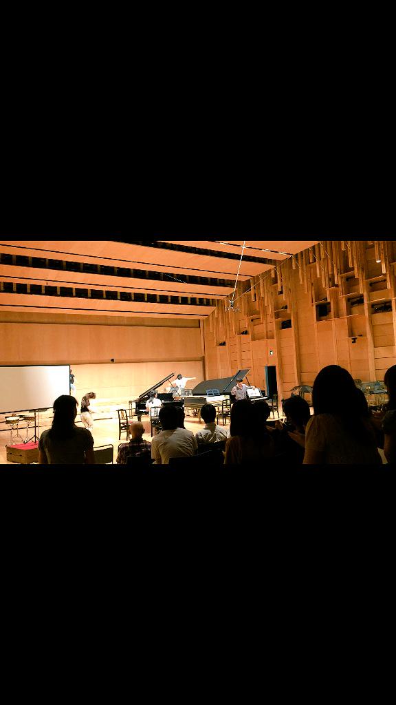 JSolfege's tweet image. 【ゲネプロ】今日は実際に会場となる第6ホールにてゲネプロを行いました。どの演奏もかっこよくてワクワクします！9/6は8:45に整理券をゲットして11:00に第6ホールへ（＾ω＾）