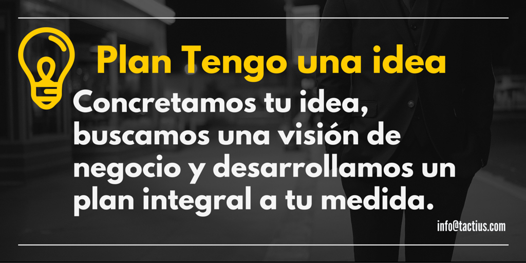 Tactius_'s tweet photo. ¿Tienes una idea de negocio? Podemos ayudarte a desarrollarla para que sea rentable. #Startup #Emprendimiento #idea http://t.co/Acsj7RwBA0