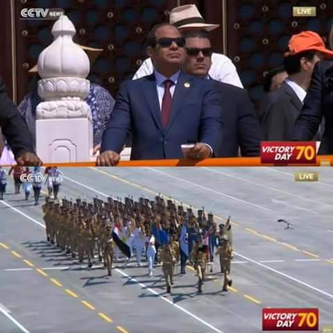 «السيسي وبوتين ومون» يحضرون العرض العسكري ببكين.. الخميس CN-OWOrUYAAB482